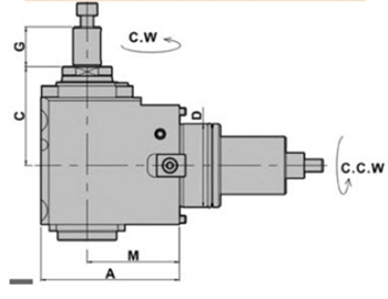 DW300-DF65-22C-85 : VDI Radial Cutting Holder BMT
