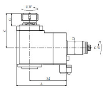 TA-FR40-M-1809-32-110: TA-FR40-M-1809-32-110 : MURATEC Radial Milling & Drilling Head Heavy Duty