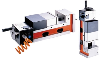 Discontinued, replaced by GPV-8-300    HBV-8, 300mm Pneumatic Vise; Width=8 inch ; 90KGS , G.W.: 95KGS